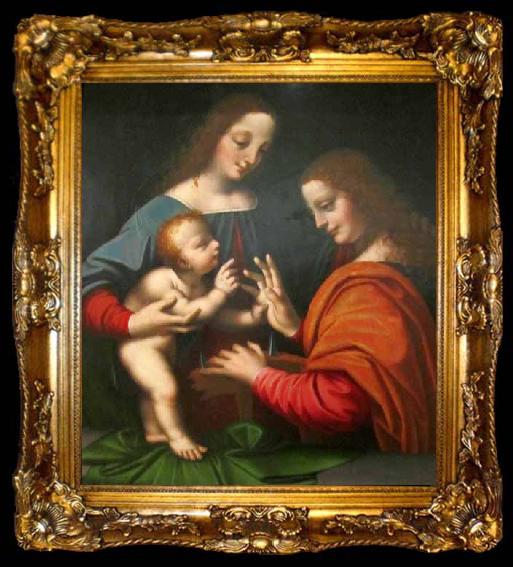 framed  BASAITI, Marco Mystical Marriage of Saint Catherine, ta009-2